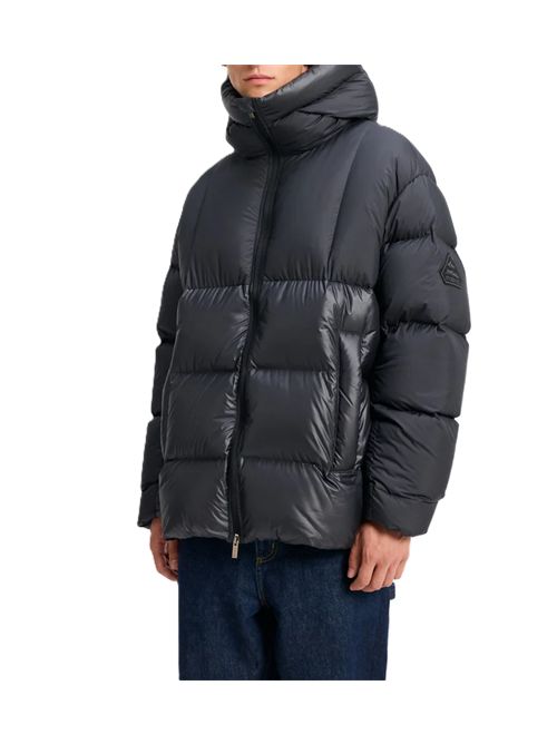 Piumino da uomo realizzato in Saint-Sever Pyrenex Eneko nero Pyrenex | HUY0180009 BLACK